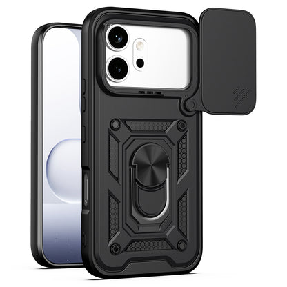 Deksel for Honor 600 Pro / 600, Techsuit, CamShield, Svart