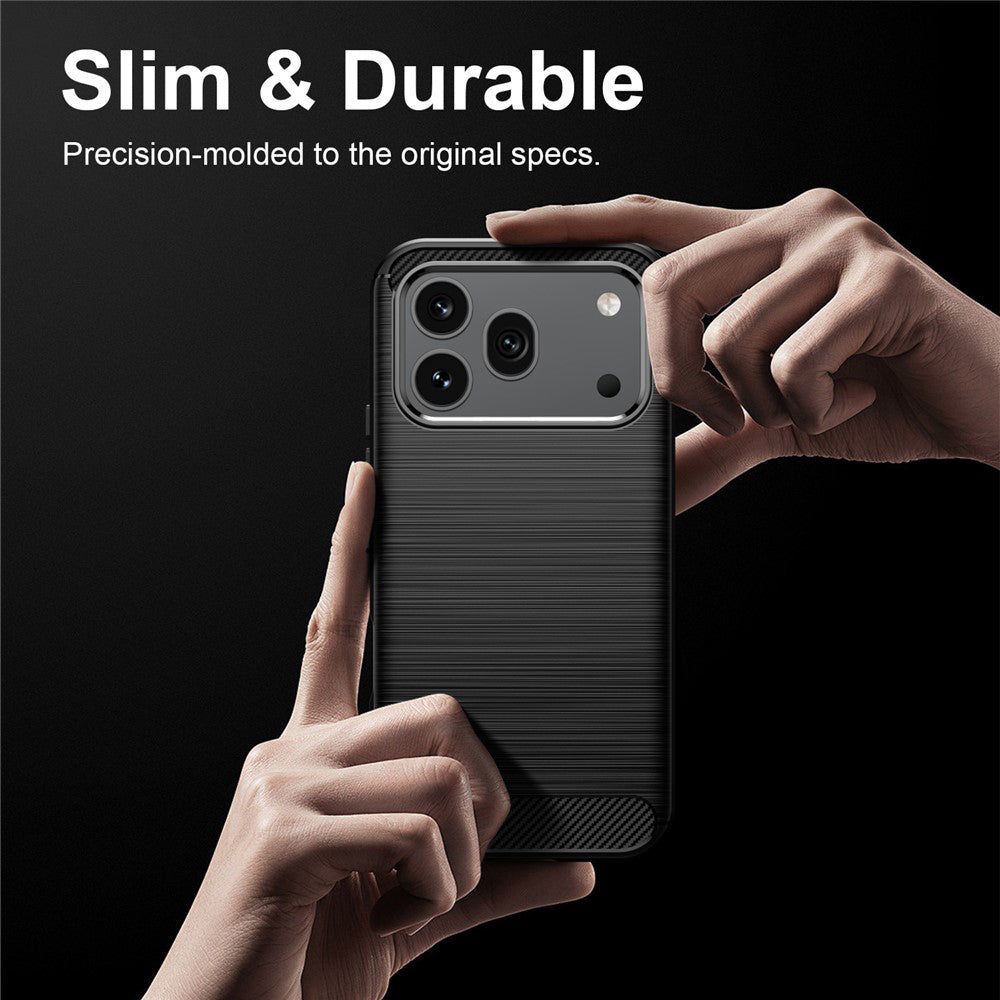 Deksel til Honor 600 Pro / 600, Techsuit, Karbon, Svart