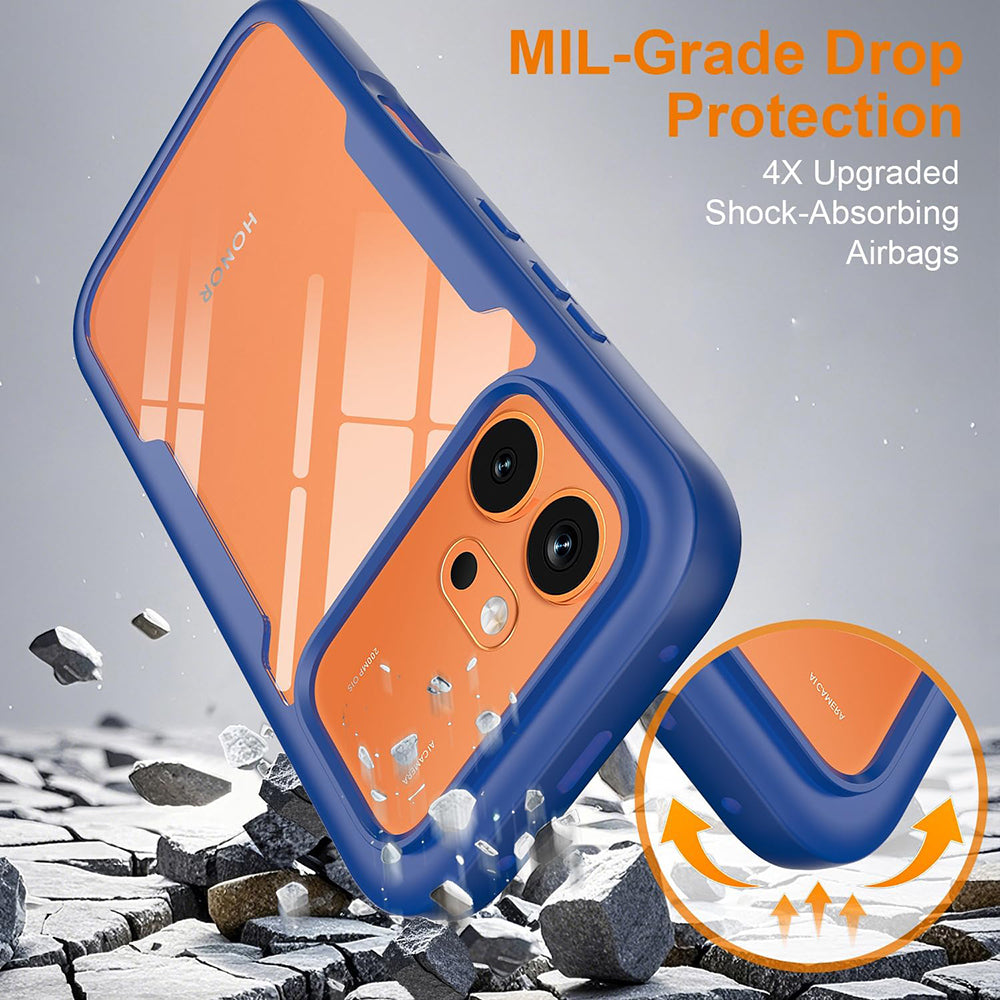 Deksel for Honor 600 Pro / 600, Techsuit, ColorVerse 360, Blå