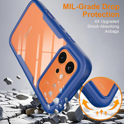 Deksel for Honor 600 Pro / 600, Techsuit, ColorVerse 360, Blå