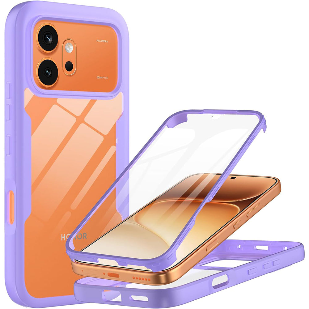 Deksel for Honor 600 Pro / 600, Techsuit, ColorVerse 360, Lilla
