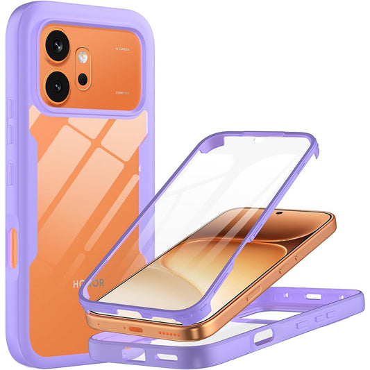 Deksel for Honor 600 Pro / 600, Techsuit, ColorVerse 360, Lilla