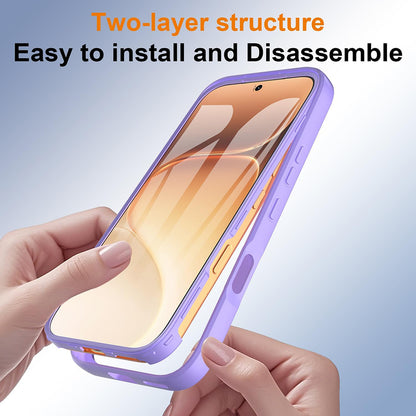 Deksel for Honor 600 Pro / 600, Techsuit, ColorVerse 360, Lilla