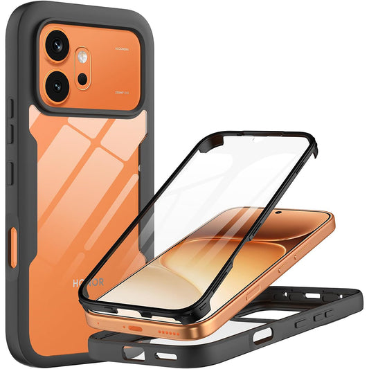 Deksel for Honor 600 Pro / 600, Techsuit, ColorVerse 360, Svart