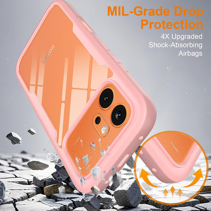Deksel for Honor 600 Pro / 600, Techsuit, ColorVerse 360, Rosa