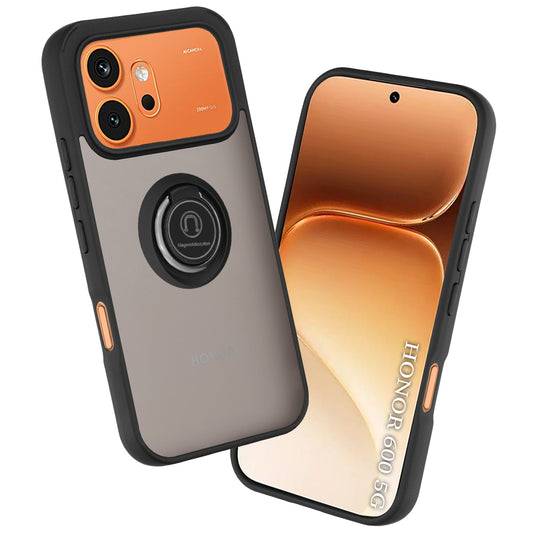 Deksel for Honor 600 Pro / 600, Techsuit, Glinth, Svart