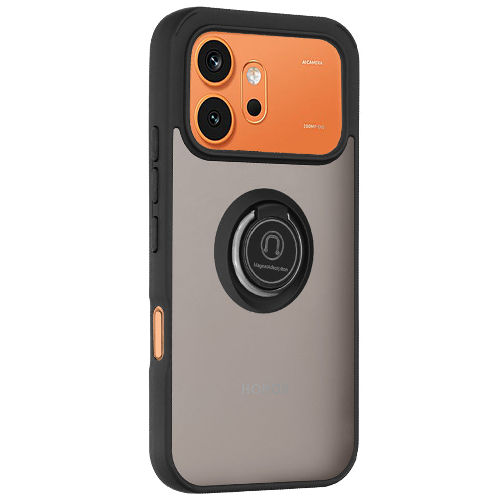Deksel for Honor 600 Pro / 600, Techsuit, Glinth, Svart