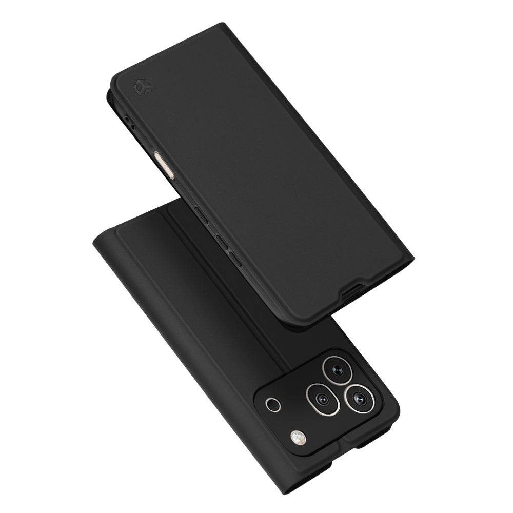 Deksel til Honor 600 Pro, Techsuit, Magskin Book, Svart