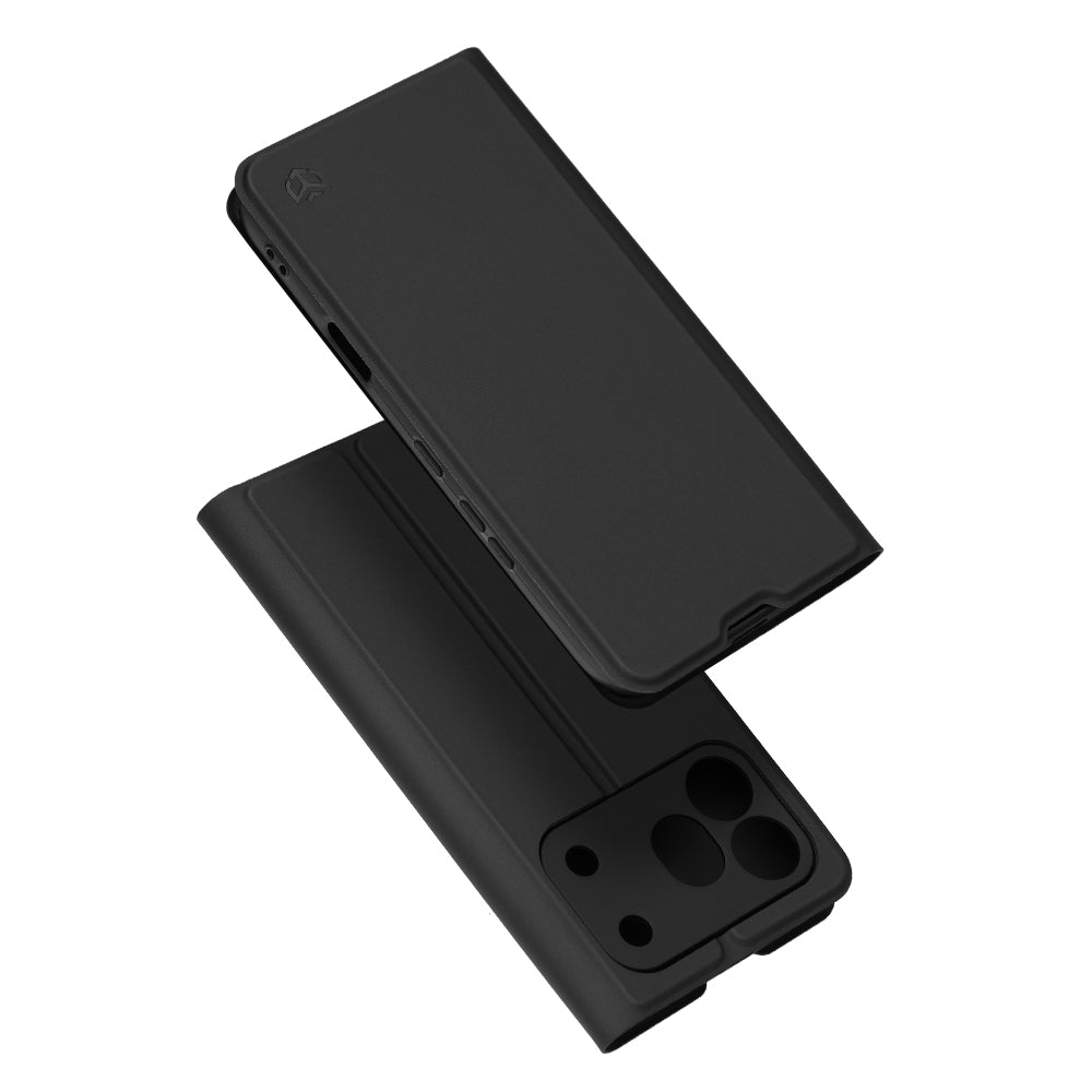 Deksel til Honor 600 Pro, Techsuit, Magskin Book, Svart