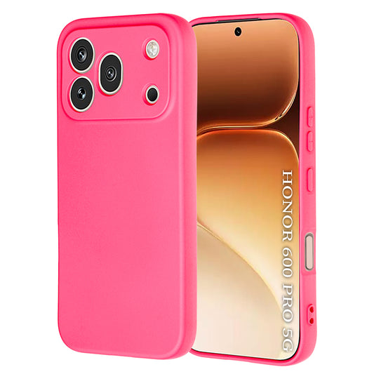 Deksel til Honor 600 Pro, Techsuit, SoftFlex, Mørk Rosa