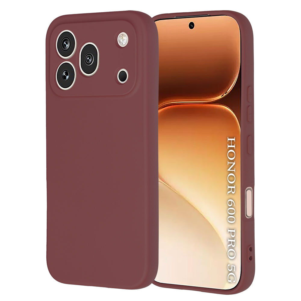 Deksel til Honor 600 Pro, Techsuit, SoftFlex, Burgunder