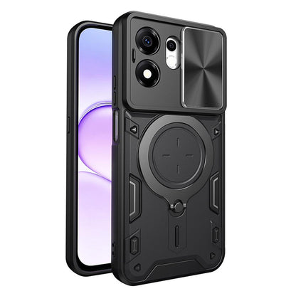 Deksel for Honor 600 Smart, Techsuit, CamGuard Pro, Svart