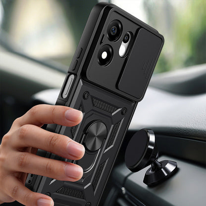 Deksel til Honor 600 Smart, Techsuit, CamShield, Grønn