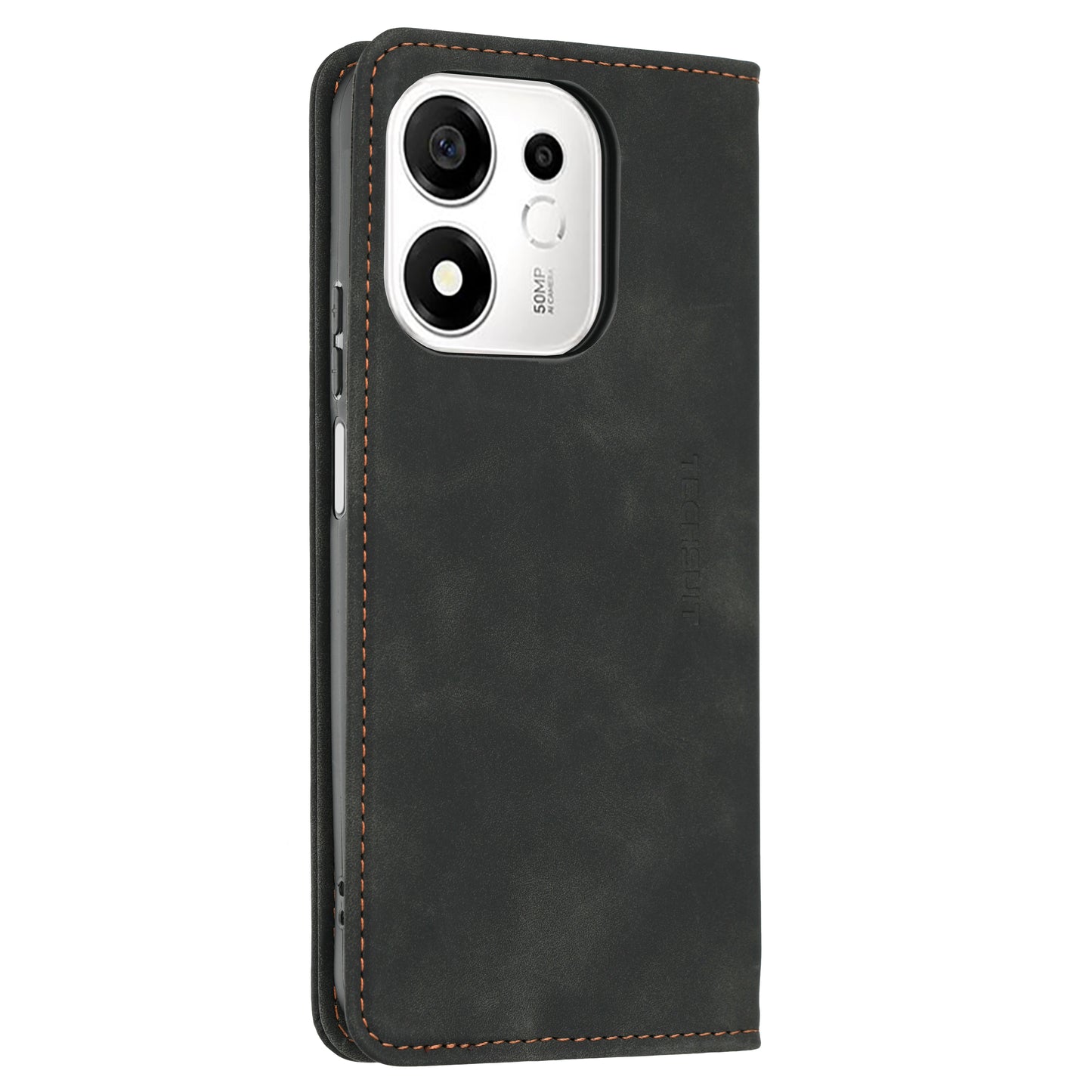 Deksel til Honor 600 Smart, Techsuit, Confy, Svart