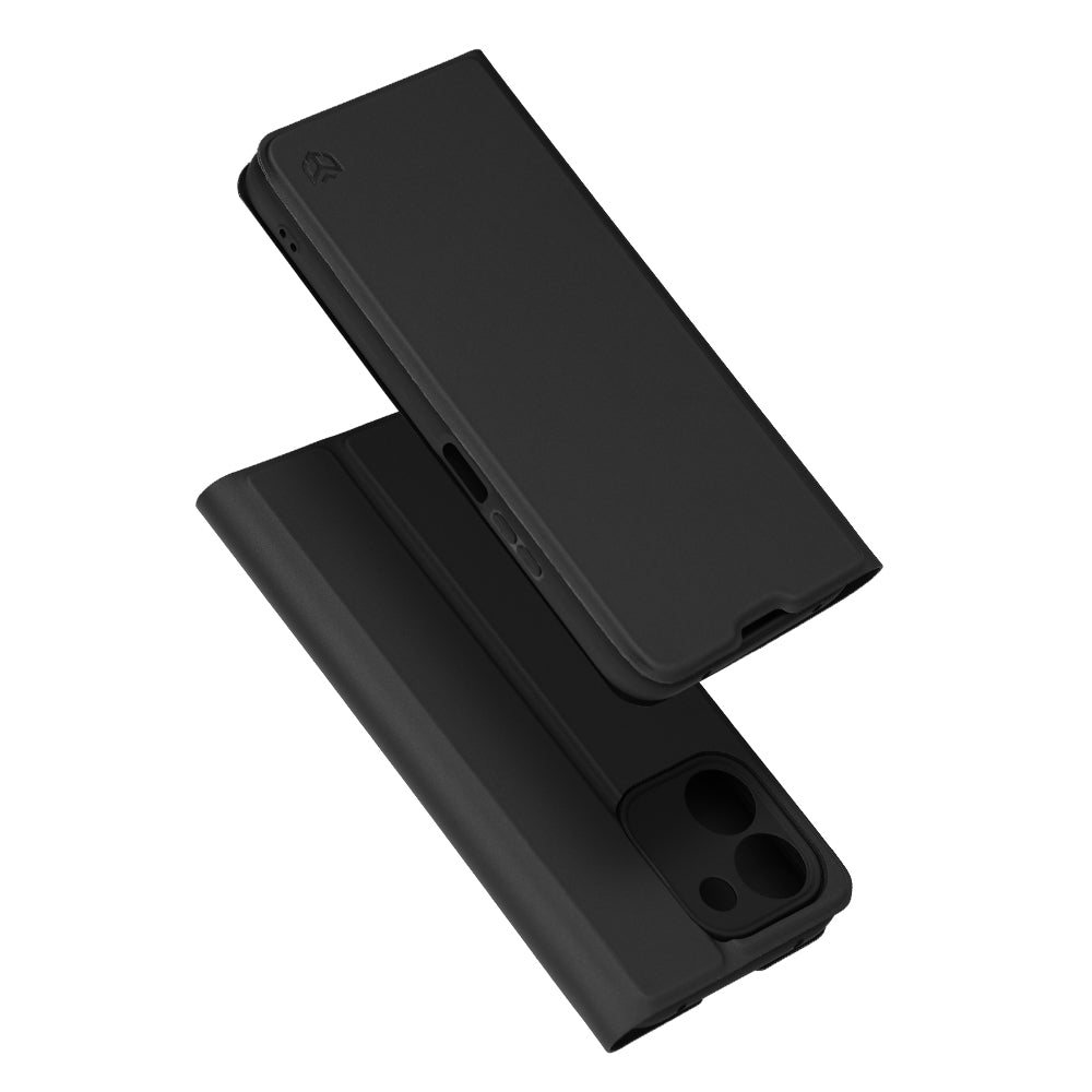 Deksel til Honor 600 Smart, Techsuit, Magskin Book, Svart