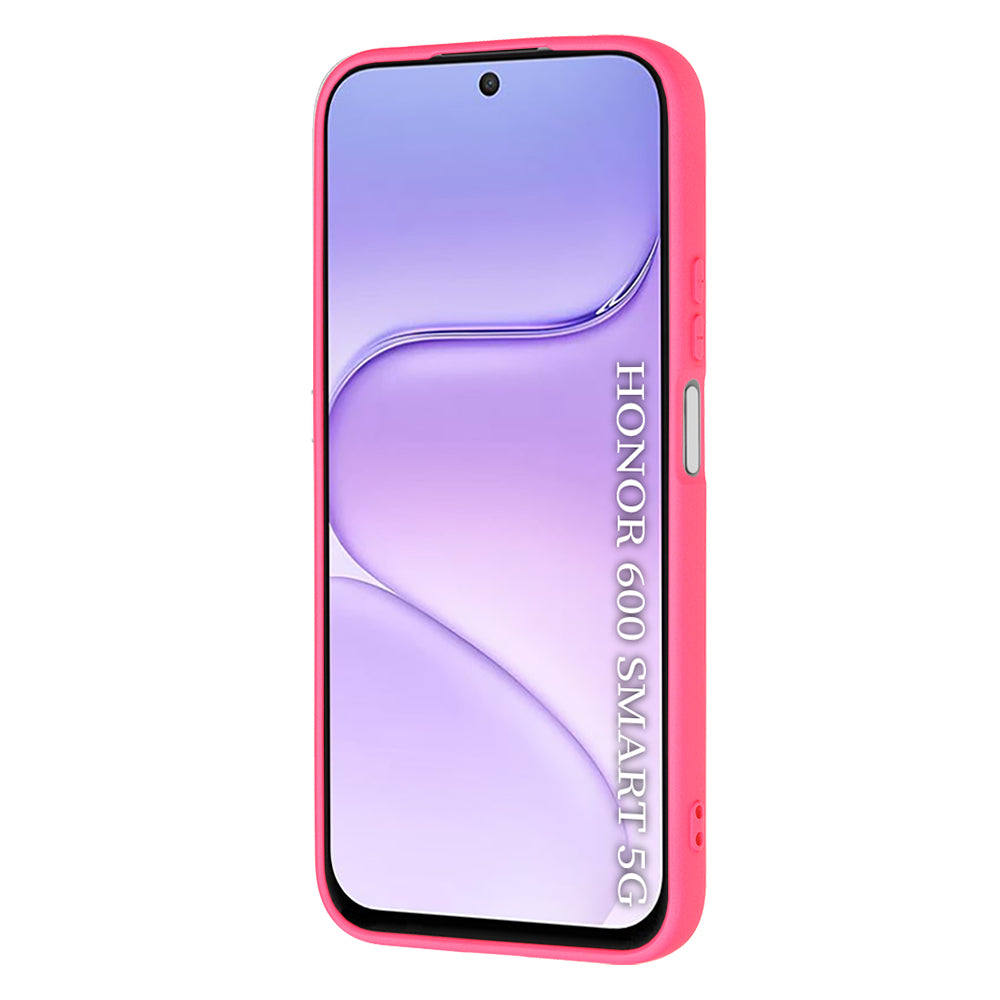 Deksel til Honor 600 Smart, Techsuit, SoftFlex, Mørk Rosa