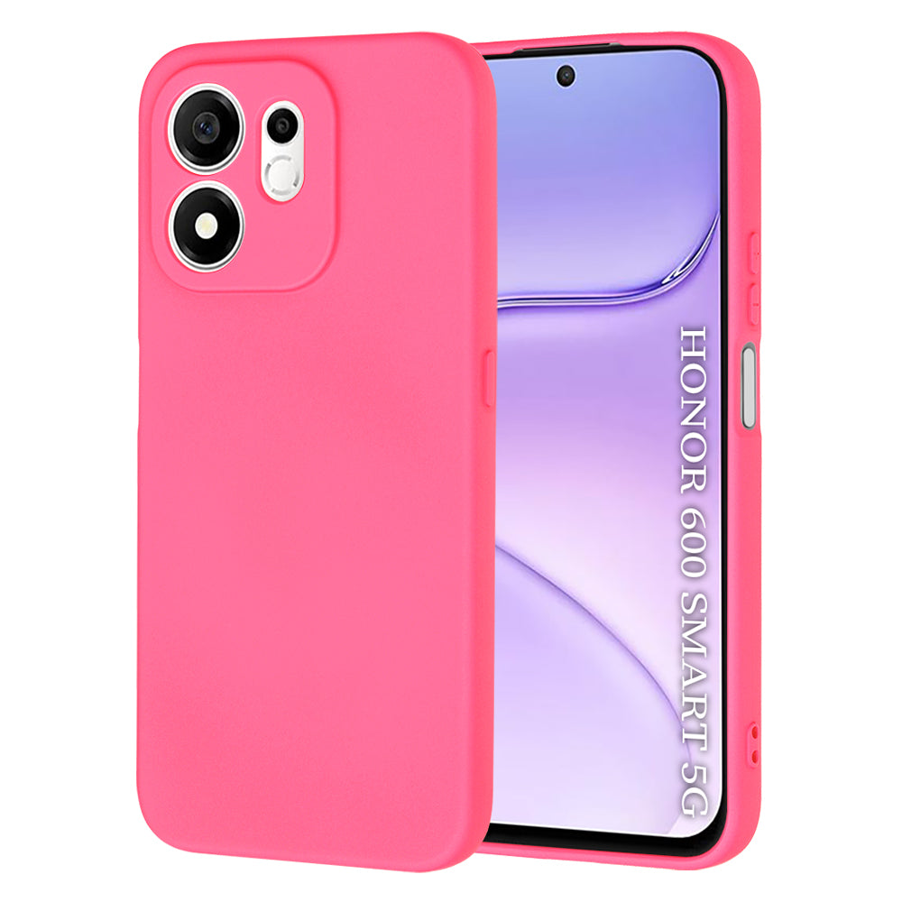 Deksel til Honor 600 Smart, Techsuit, SoftFlex, Mørk Rosa