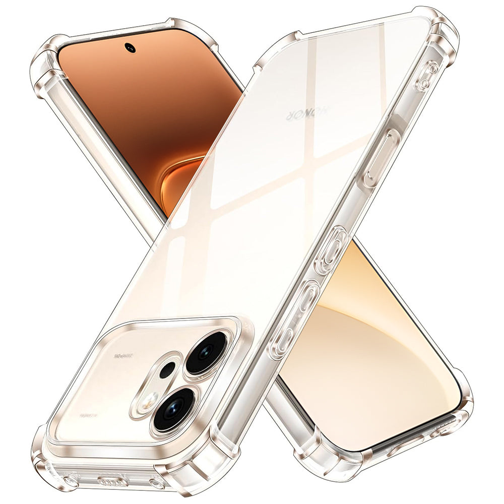 Deksel for Honor 600, Techsuit, Shockproof Clear, Gjennomsiktig