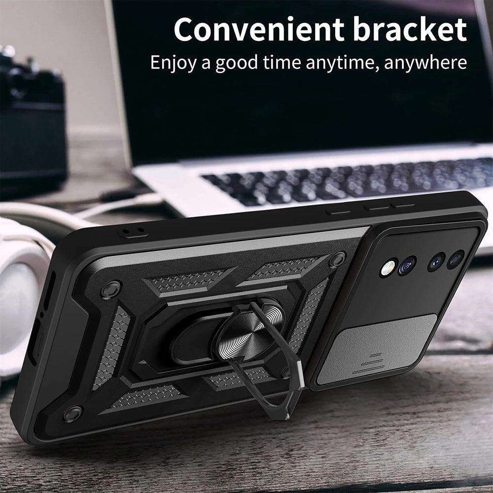 Deksel til Honor 70, Techsuit, CamShield, Svart