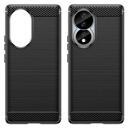 Deksel for Honor 90 / 80, Techsuit, Karbon, Svart
