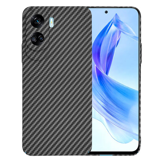 Deksel for Honor 90 Lite, Techsuit, Carbonite FiberShell, Svart