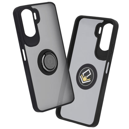 Deksel for Honor 90 Lite, Techsuit, Glinth, Svart