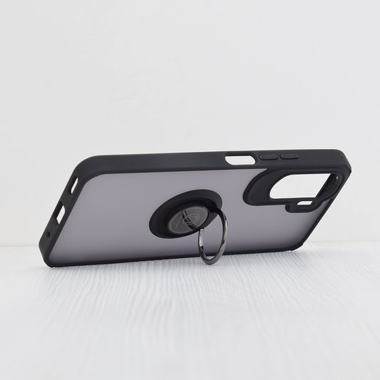Deksel for Honor 90 Lite, Techsuit, Glinth, Svart