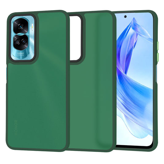 Deksel for Honor 90 Lite, Techsuit, HaloFrost, Grønn