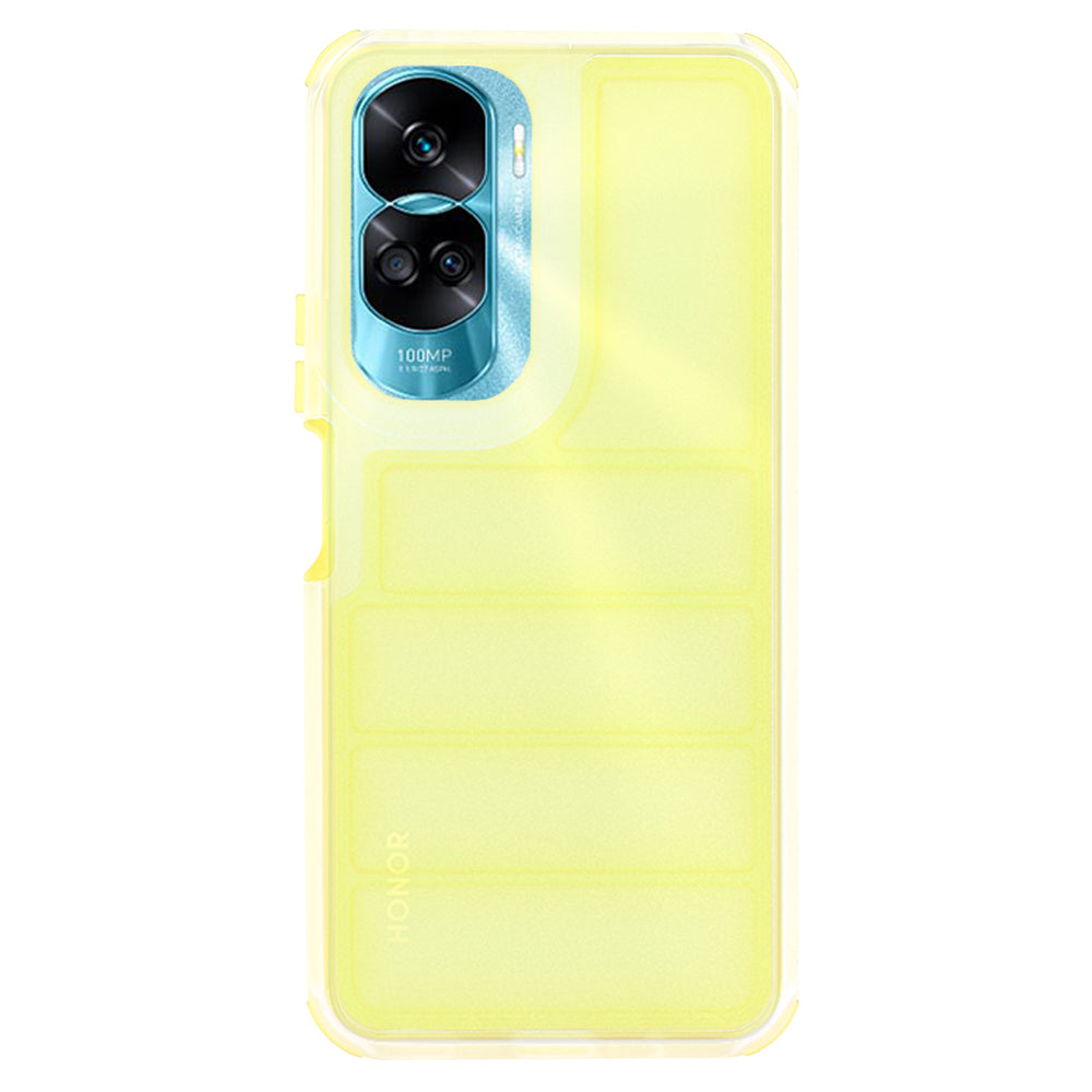 Deksel til Honor 90 Lite, Techsuit, Wave Shield, Gul