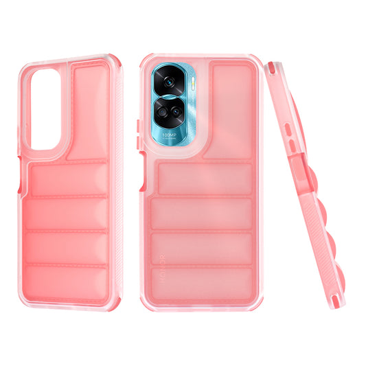 Deksel til Honor 90 Lite, Techsuit, Wave Shield, Rød