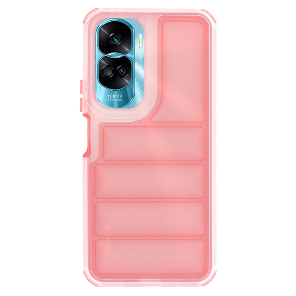 Deksel til Honor 90 Lite, Techsuit, Wave Shield, Rød