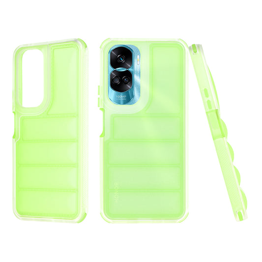Deksel til Honor 90 Lite, Techsuit, Wave Shield, Grønn