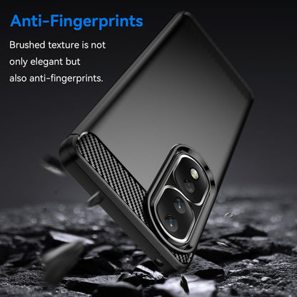 Deksel for Honor 90 Pro / 80 Pro, Techsuit, Karbon, Svart