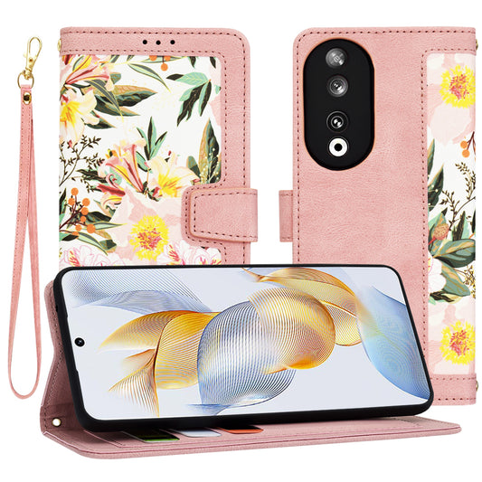 Deksel til Honor 90, Techsuit, FlipCraft, Rosa