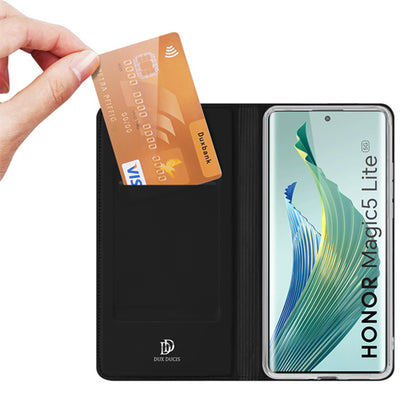 Deksel for Honor Magic5 Lite, DUX DUCIS, Skin Pro, Svart