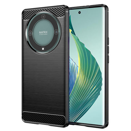Deksel til Honor Magic5 Lite, Techsuit, Karbon, Svart