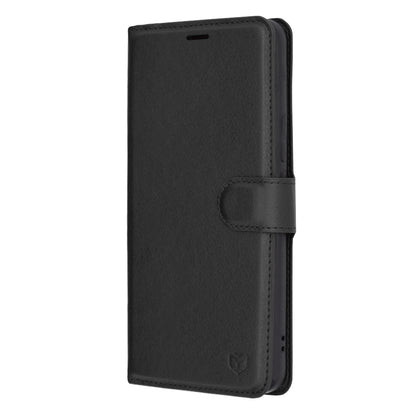 Deksel for Honor Magic5 Pro, Techsuit, Leather Folio, Svart