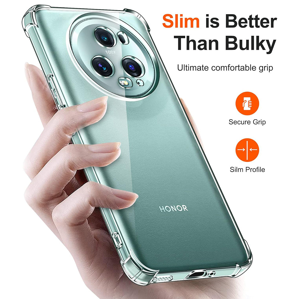 Deksel til Honor Magic5 Pro, Techsuit, støtsikker klar, transparent