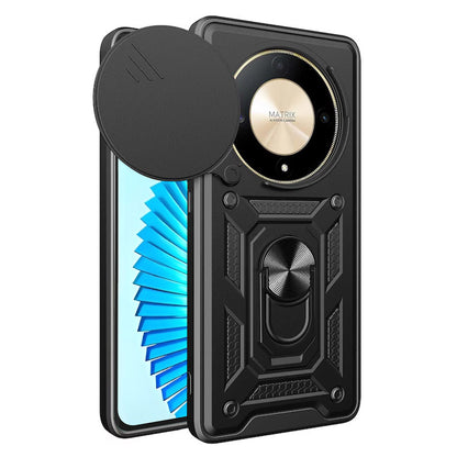 Deksel til Honor Magic6 Lite, Techsuit, CamShield, Svart