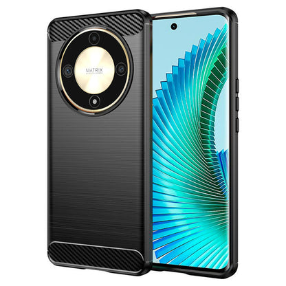 Deksel til Honor Magic6 Lite, Techsuit, Karbon, Svart