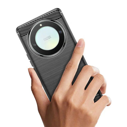 Deksel til Honor Magic6 Lite, Techsuit, Karbon, Svart