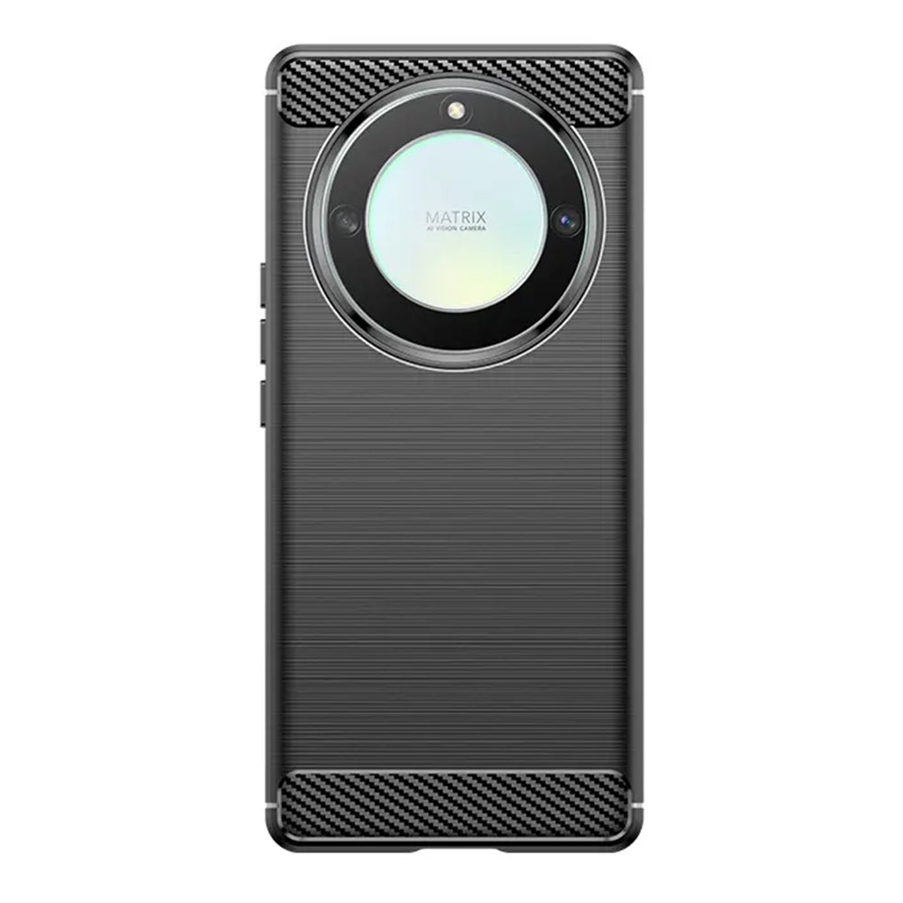 Deksel til Honor Magic6 Lite, Techsuit, Karbon, Svart