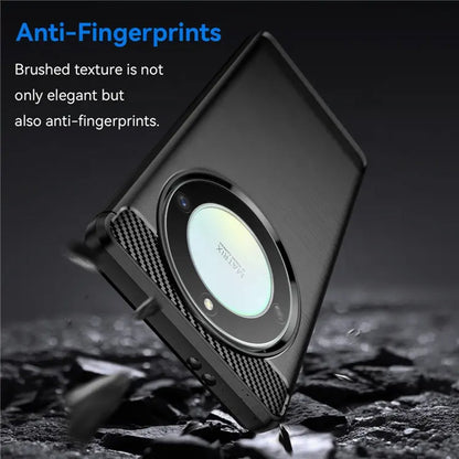 Deksel til Honor Magic6 Lite, Techsuit, Karbon, Svart