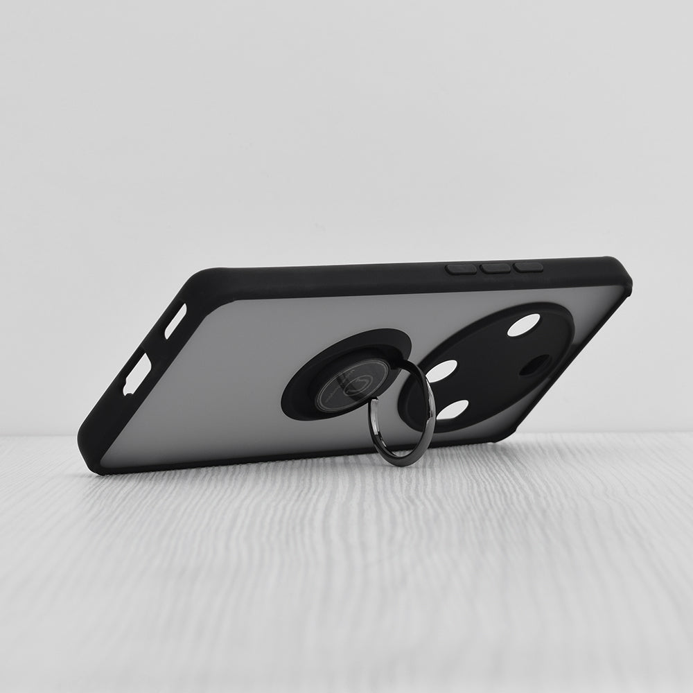 Deksel til Honor Magic6 Lite, Techsuit, Glinth, Svart