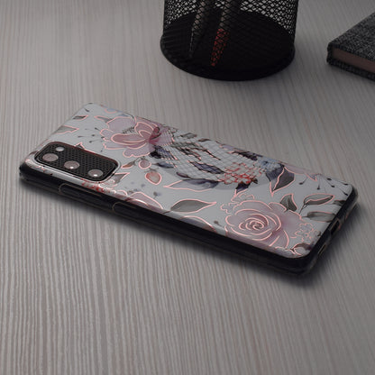 Deksel til Honor Magic6 Lite, Techsuit, Marble, Hvit