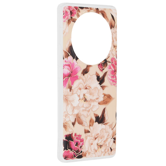 Deksel til Honor Magic6 Lite, Techsuit, Marble, Beige