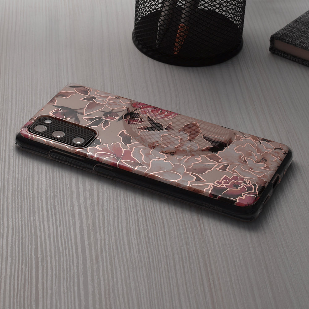 Deksel til Honor Magic6 Lite, Techsuit, Marble, Beige