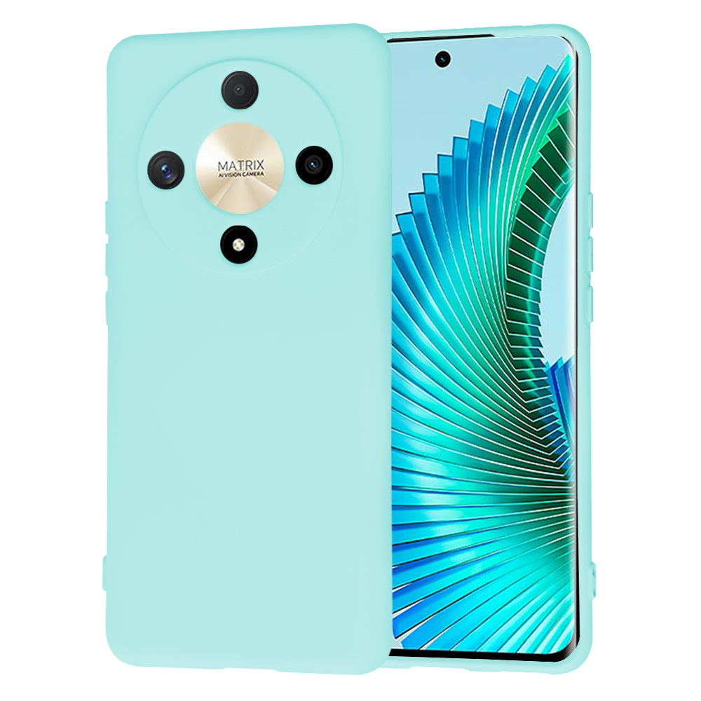 Deksel til Honor Magic6 Lite, Techsuit, SoftFlex, Turkis