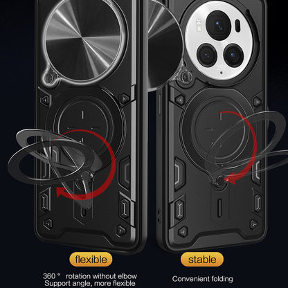 Deksel til Honor Magic6 Pro, Techsuit, CamGuard Pro, Svart