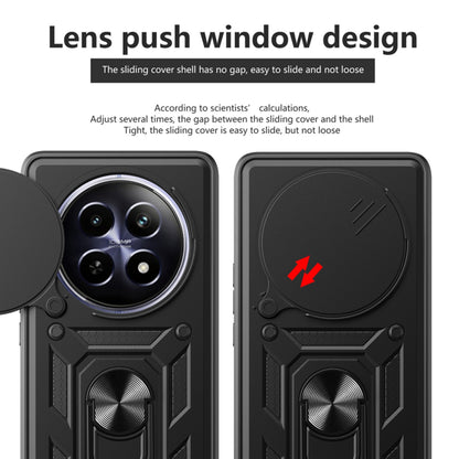 Deksel til Honor Magic6 Pro, Techsuit, CamShield, Svart